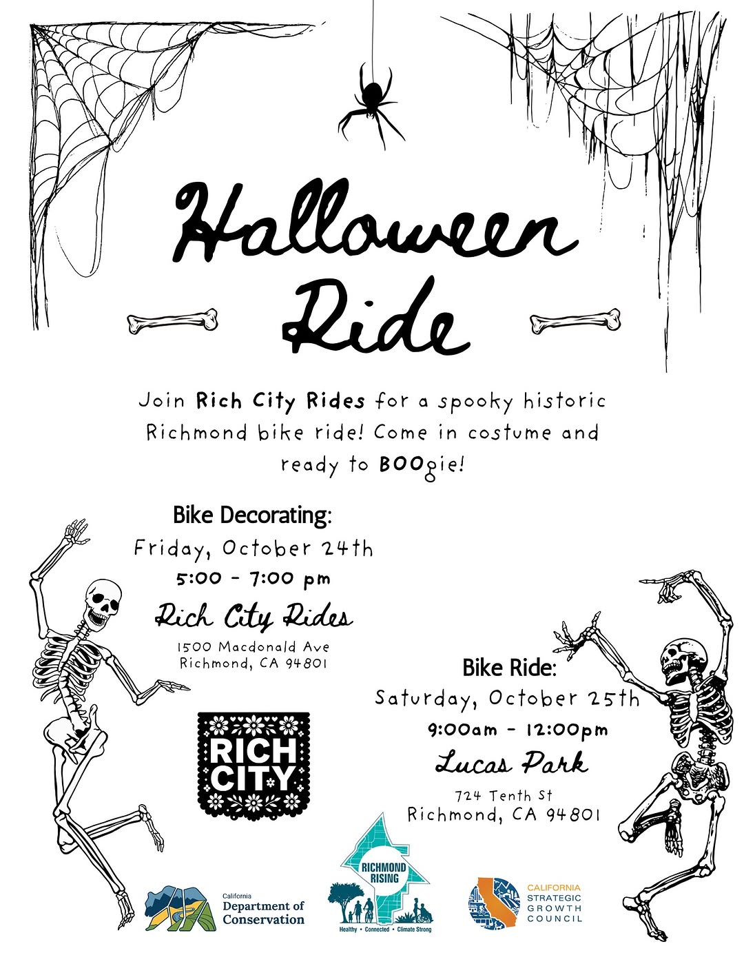🎃 Spooky Historic Richmond Bike Ride 👻