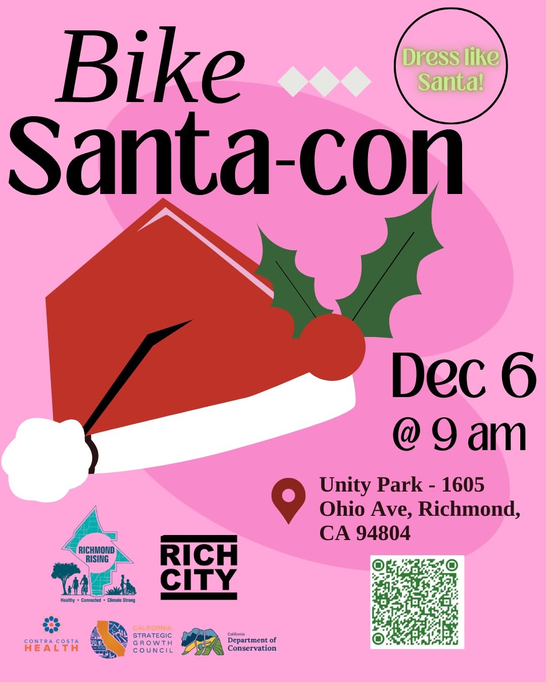 Santa Con Bike Ride