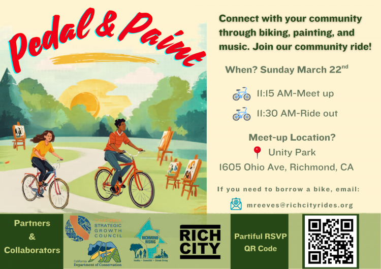 PEDAL & PAINT: COMMUNITY RIDE